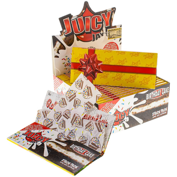 Juicy Jay Birthday Cake Display Box