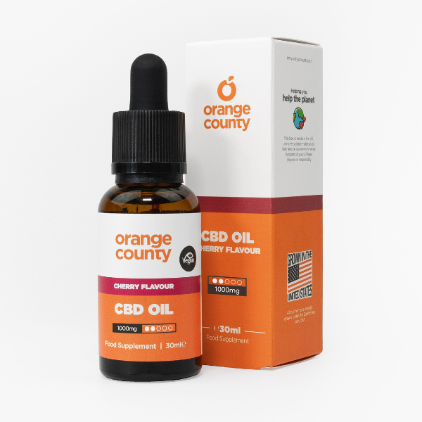 Orange County Cherry Flavour CBD Oil