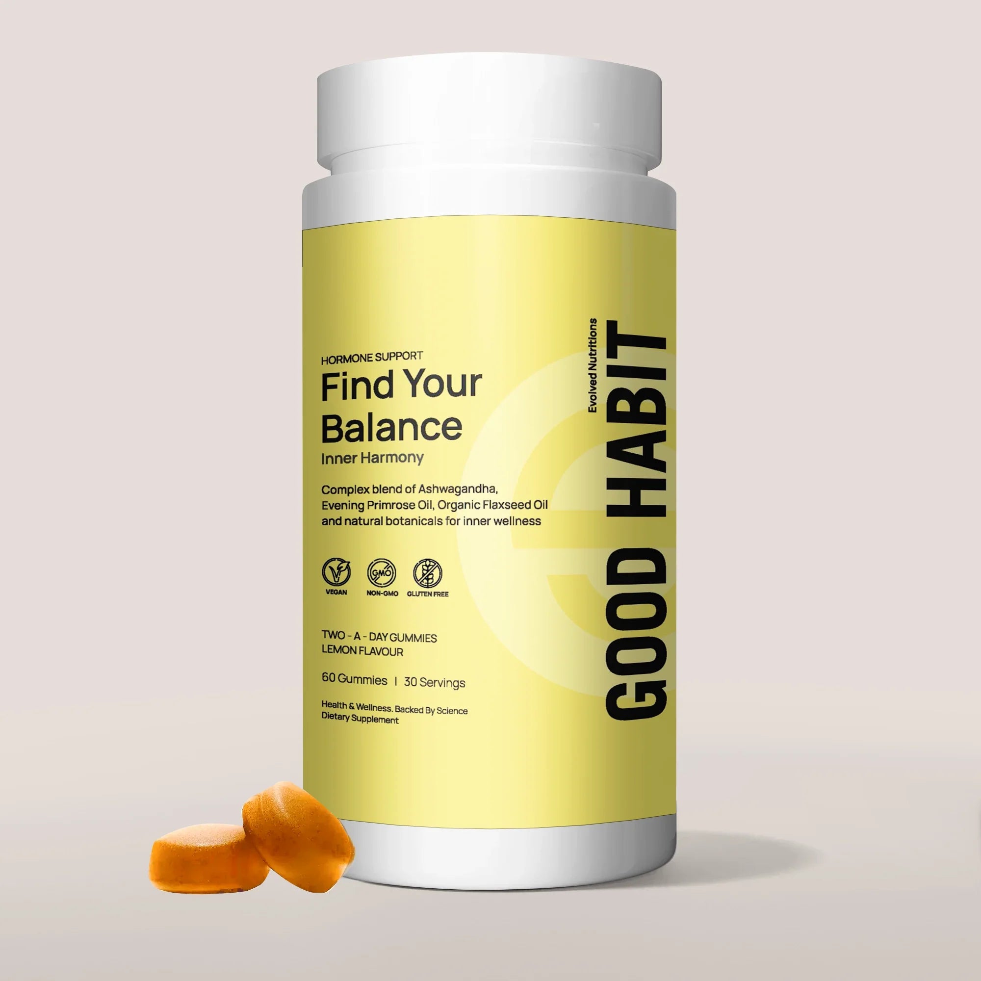 Evolved 'Find Your Balance' Hormone Balance Gummies