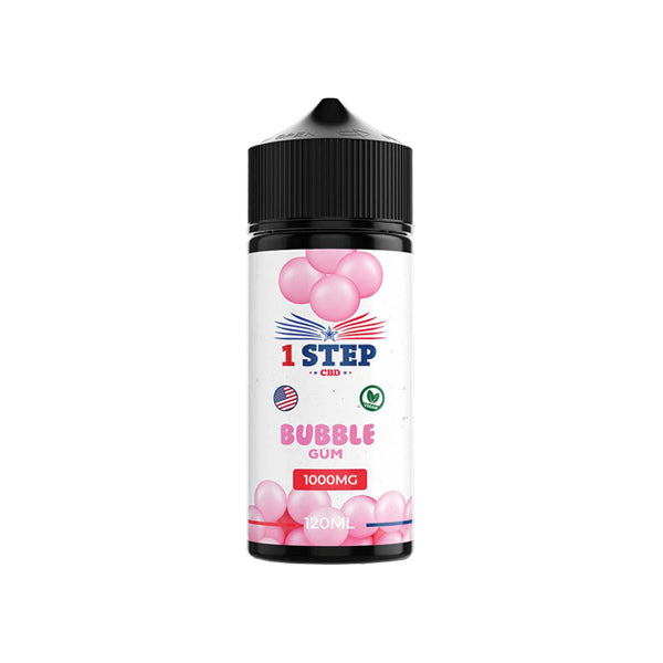 1 Step CBD 1000mg E-liquid - 120ml (BUY 1 GET 1 FREE)