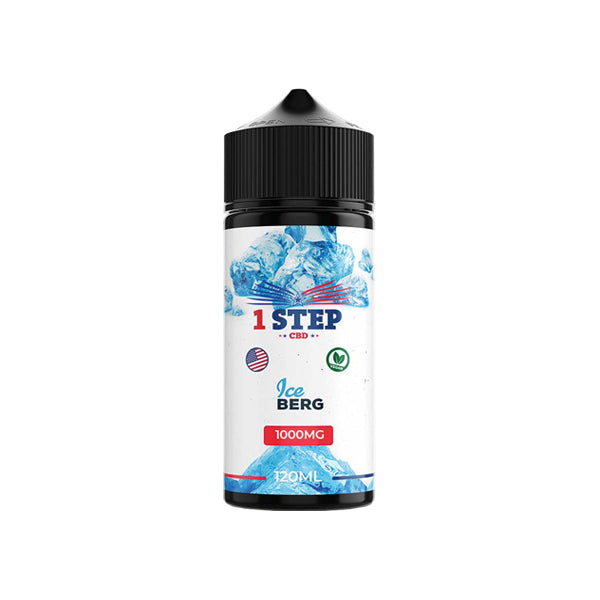 1 Step CBD 1000mg E-liquid - 120ml (BUY 1 GET 1 FREE)