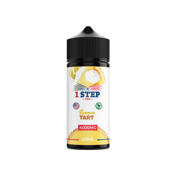 1 Step CBD 4000mg CBD E-liquid 120ml (BUY 1 GET 1 FREE) - The CBD Hut