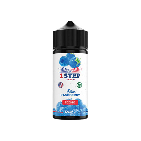 1 Step CBD 500mg CBD E-liquid - 120ml (BUY 1 GET 1 FREE)