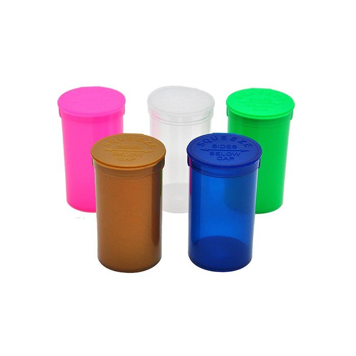 19 Dram Pop Top Storage Bottles - 1/500 Pieces