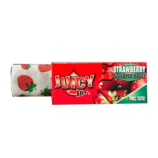 24 Juicy Jay Big Size Flavoured 5M Rolls - Full Box - Shop Now At The CBD Hut 