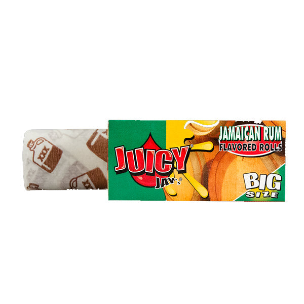 24 Juicy Jay Big Size Flavoured 5M Rolls - Full Box - Shop Now At The CBD Hut 