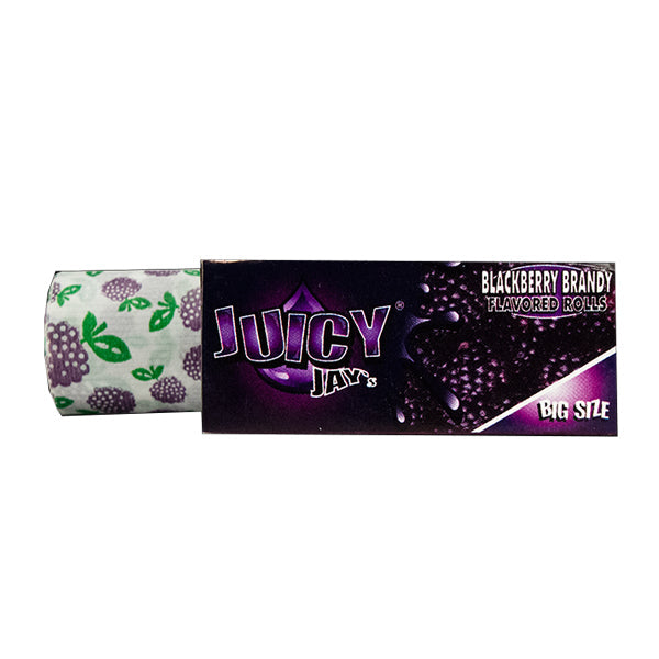 24 Juicy Jay Big Size Flavoured 5M Rolls - Full Box - Shop Now At The CBD Hut 