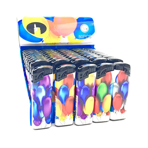 50 x 4Smoke Electronic Printed Lighters - Shop Now At The CBD Hut 