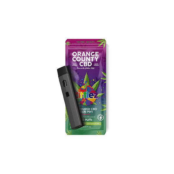 Orange County CBD 600mg CBD Disposable Vape - 1ml 700 Puffs - Shop Now At The CBD Hut 