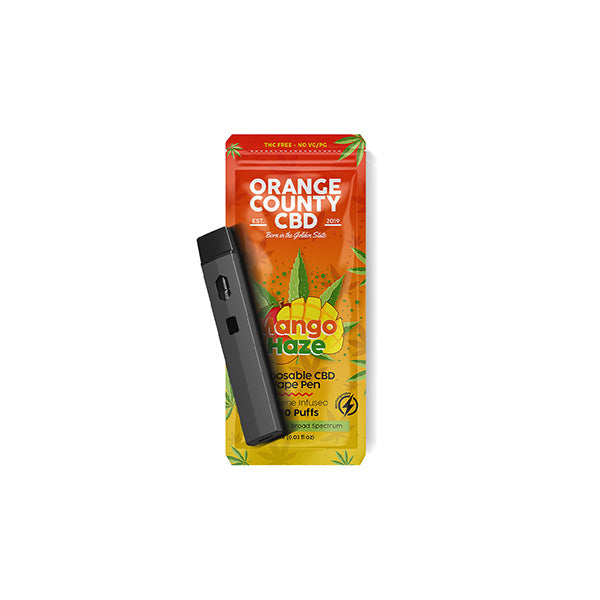 Orange County CBD 600mg CBD Disposable Vape - 1ml 700 Puffs - Shop Now At The CBD Hut 