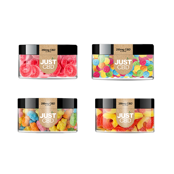 Bonbons gélifiés Just CBD 250 mg - 88 g