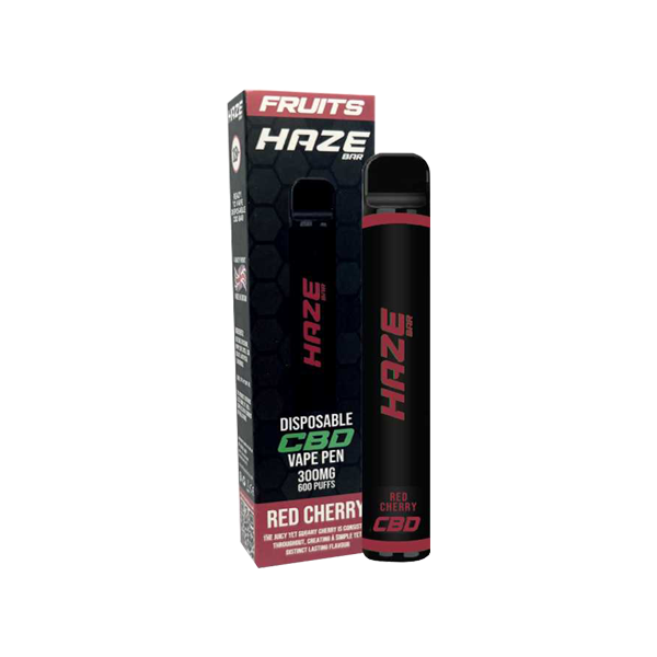 Haze Bar Fruits 300mg CBD Disposable Vape - 600 Puffs