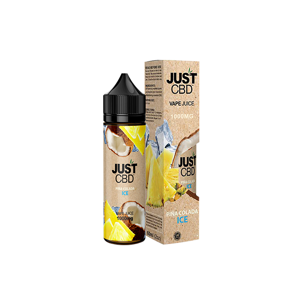 Just CBD 500mg E-liquid - 60ml - Shop Now At The CBD Hut 