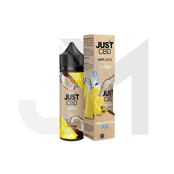 Just CBD 1000mg Vape Juice - 60ml - Shop Now At The CBD Hut 