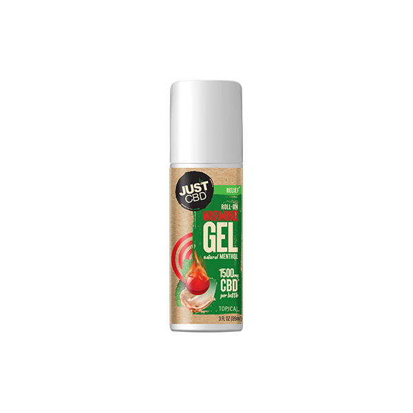 Just CBD 1500mg Roll-On Heat Cream - 89ml | The CBD Hut 