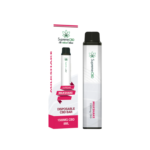 Supreme CBD 1500mg CBD Disposable Vape Device - 3000 Puffs - Shop Now At The CBD Hut 