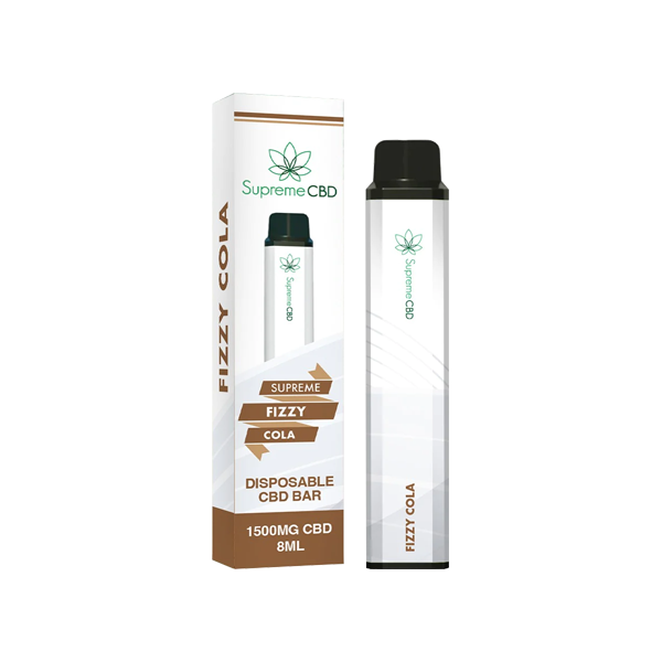 Supreme CBD 1500mg CBD Disposable Vape Device - 3000 Puffs - Shop Now At The CBD Hut 