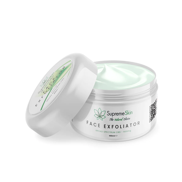 Exfoliant Visage Supreme CBD 500mg CBD - 100ml