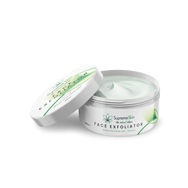 Exfoliante facial Supreme CBD 1000 mg de CBD - 200 ml