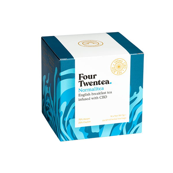 Four Twentea English Breakfast 10mg Thé CBD - Normalitea