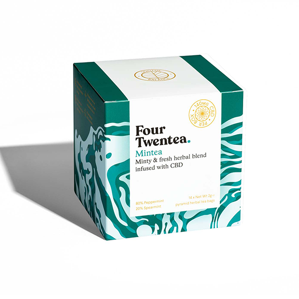 Té de CBD Four Twentea Mint 10 mg - Mintea