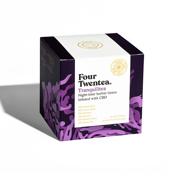 Quatre Tisanes Twentea 10mg CBD - Tranquilitea