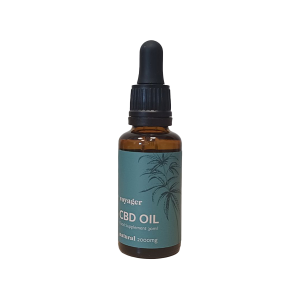 Voyager Flavoured 2000mg CBD MCT Oil - 30ml