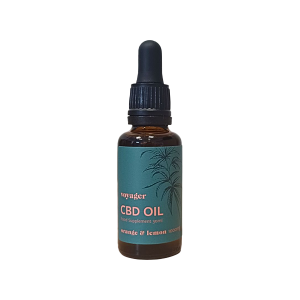 Voyager 1000mg CBD Oil - 30ml - Shop Now At The CBD Hut 