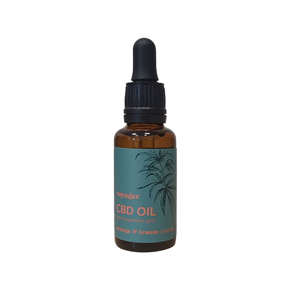 Voyager 2000mg CBD Oil - 30ml - Shop Now At The CBD Hut 