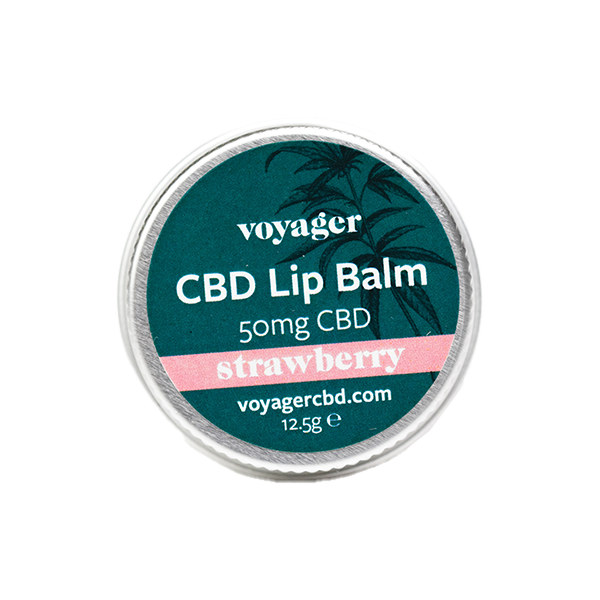 Baume à lèvres nourrissant et protecteur Voyager 50 mg CBD - 12,5 g