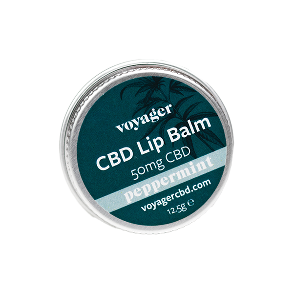 Voyager 50mg CBD Nourish and Protect Lip Balm - 12.5g - Shop Now At The CBD Hut 