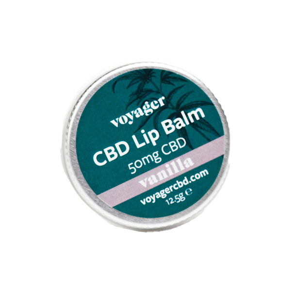 Voyager 50mg CBD Nourish and Protect Lip Balm - 12.5g - Shop Now At The CBD Hut 