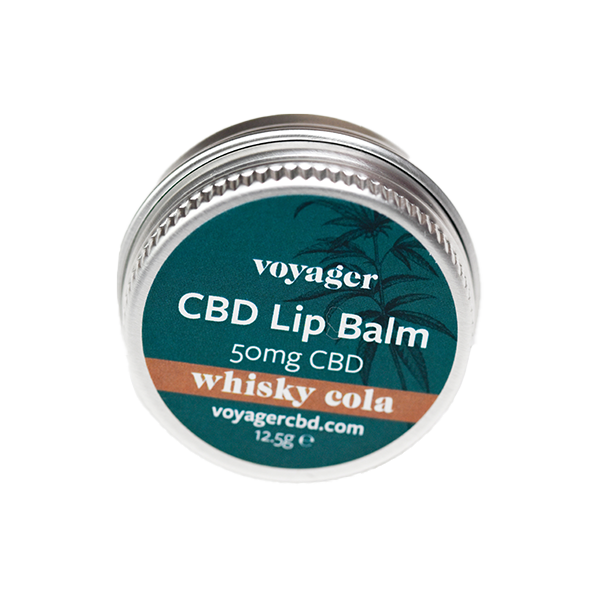 Voyager 50mg CBD Nourish and Protect Lip Balm - 12.5g - Shop Now At The CBD Hut 