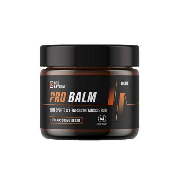 CBD Asylum 500mg CBD Pro Balm (BUY 1 GET 2 FREE) | The CBD Hut 