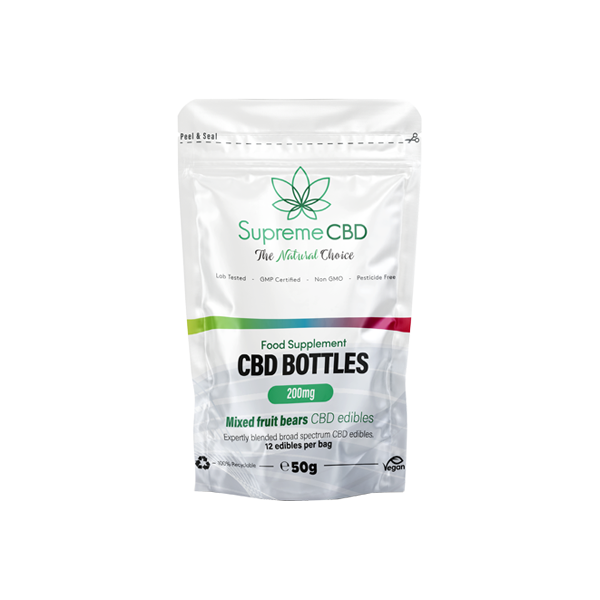 Supreme CBD 200mg CBD Gummies Grab Bag - 50g - Shop Now At The CBD Hut 