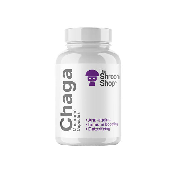 The Shroom Shop Hongo Chaga 45000 mg Cápsulas - 90 Cápsulas