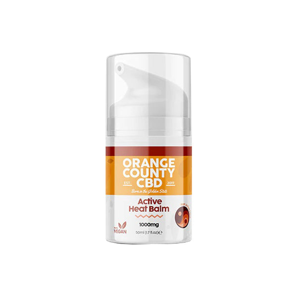 Bálsamo Térmico Activo CBD 1000mg Orange County 50ml