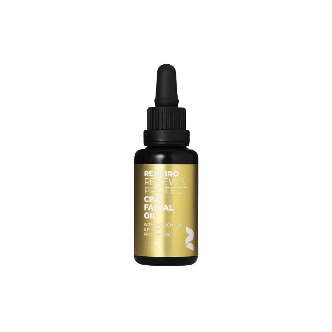 Reakiro 300mg CBD Renew & Protect Facial Oil - 30ml