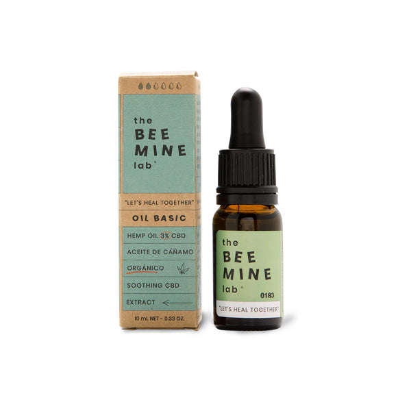 The Beemine Lab Forte+ 3% 300mg CBD Oil - 10ml | The CBD Hut 