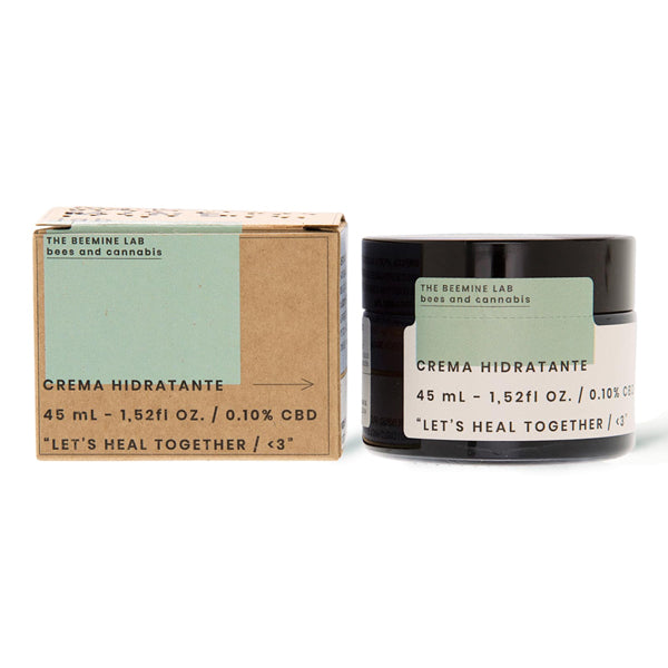 The Beemine Lab 45mg CBD Hydrating Face Cream - 45ml | The CBD Hut 