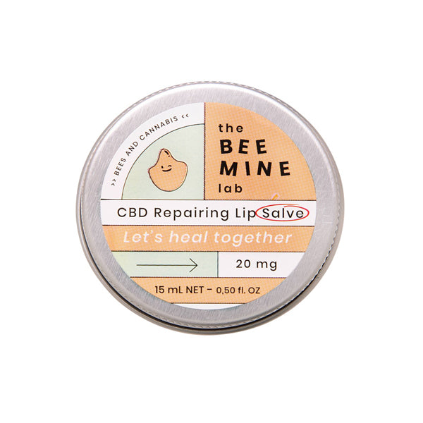 The Beemine Lab 20mg CBD Lip Balm - 15ml | The CBD Hut 