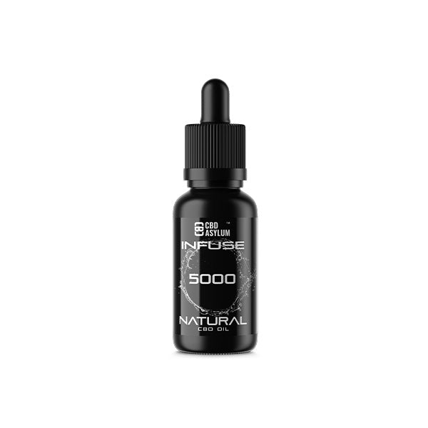 CBD Asylum Infuse 5000 mg d'huile naturelle de CBD - 30 ml (ACHETER 1, OBTENIR 2 GRATUITS)