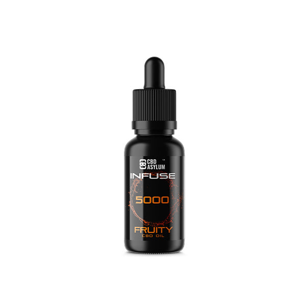 CBD Asylum Infuse 5000mg Aceite frutal de CBD - 30ml (COMPRAR 1 OBTENER 2 GRATIS)