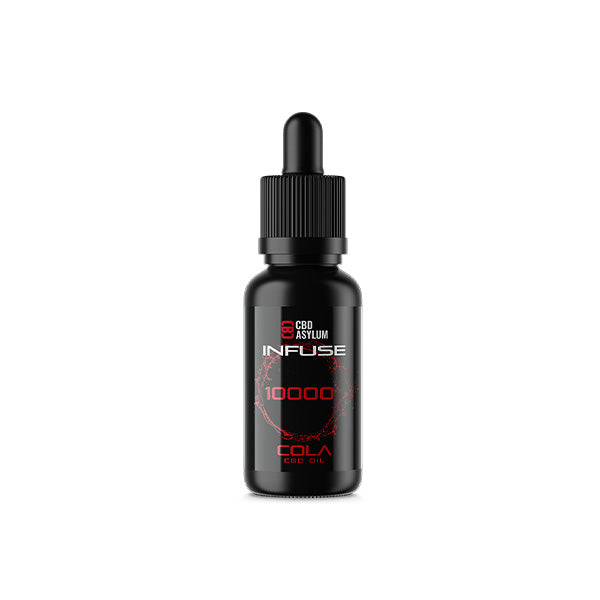 CBD Asylum Infuse 10000 mg de aceite de cola de CBD - 30 ml (COMPRAR 1 Y OBTENER 2 GRATIS)