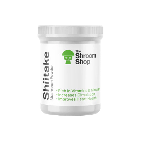 The Shroom Shop Champignon Shiitake 90 000 mg en poudre