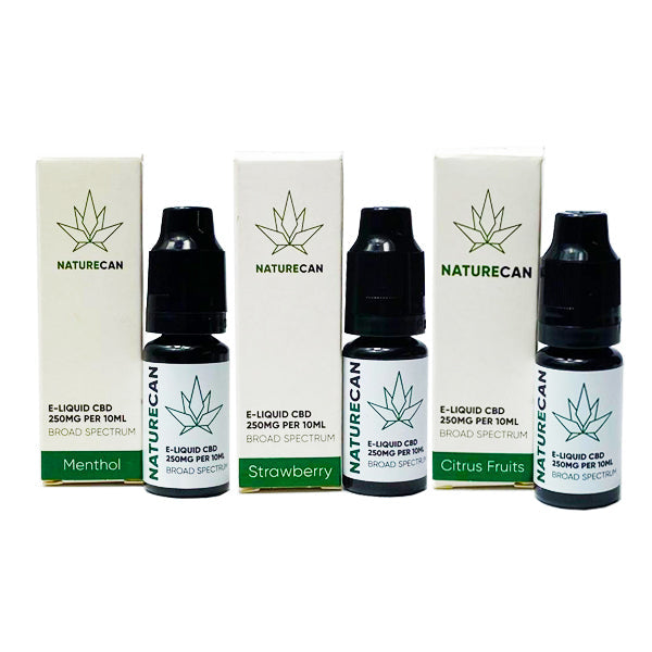 Naturecan 250mg CBD E-Liquid - 10ml (80VG/20PG)