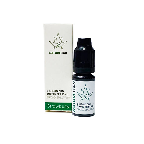 Naturecan 500mg CBD E-Liquid - 10ml (80VG/20PG)