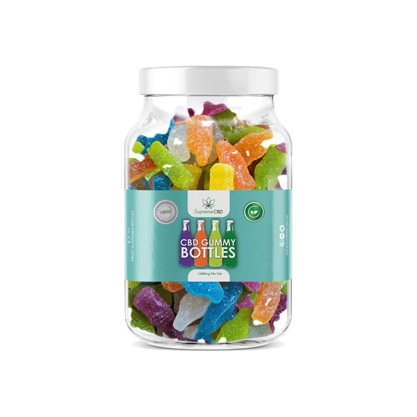 Supreme CBD 1600mg Broad Spectrum CBD Gummies - Shop Now At The CBD Hut 