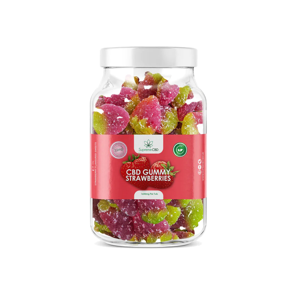 Supreme CBD 1600mg Broad Spectrum CBD Gummies - Shop Now At The CBD Hut 