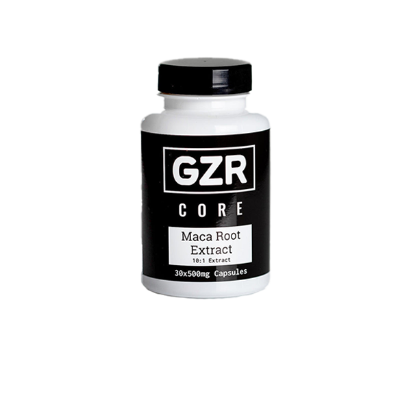 GZR 500mg Maca Root Capsules - 30 Caps